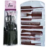 10pcs comb sets